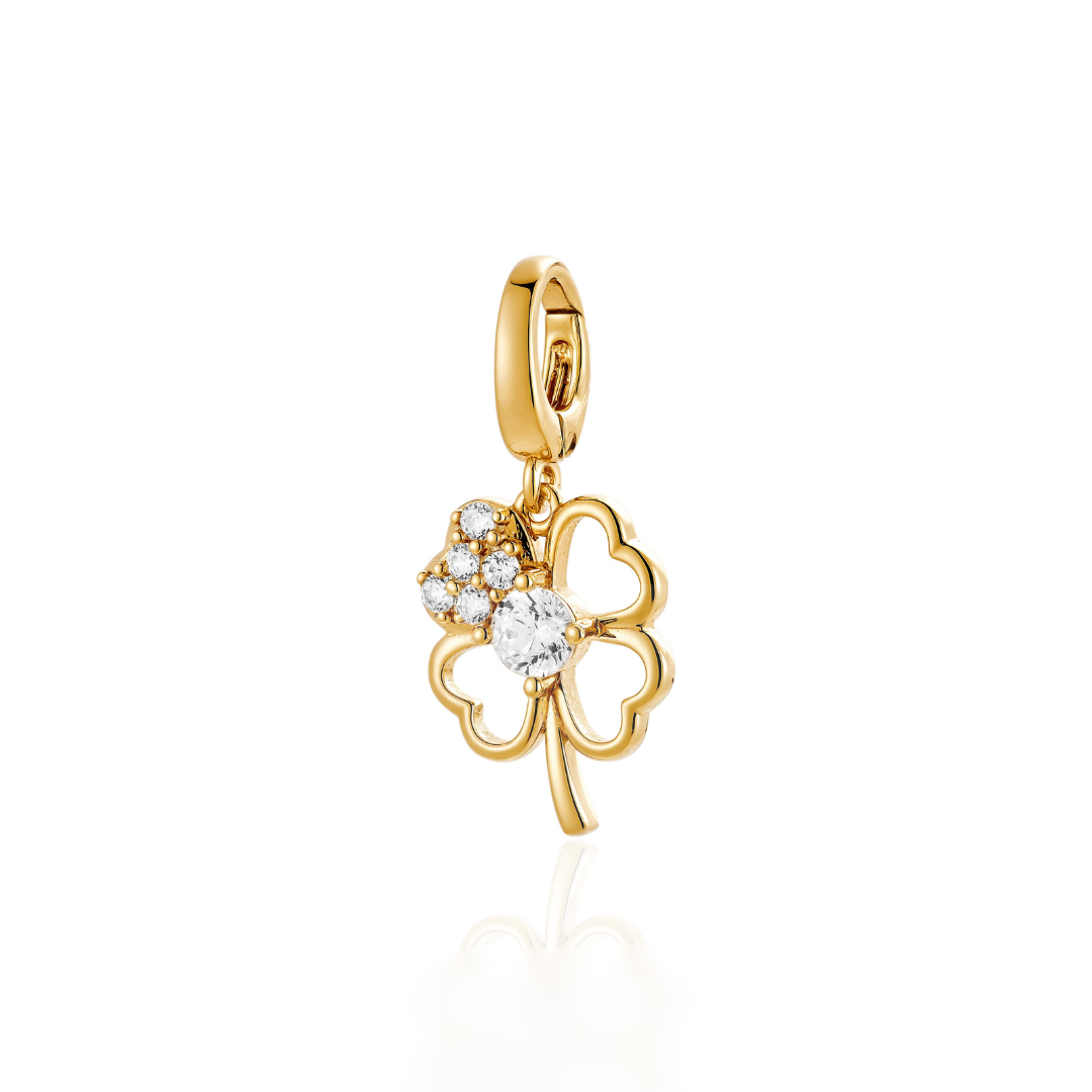 Four Leaf Clover Charm
