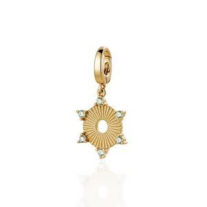 Circle Fan Charm