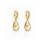 Blank Charm Huggie Hoop Earrings - Grove & Vae