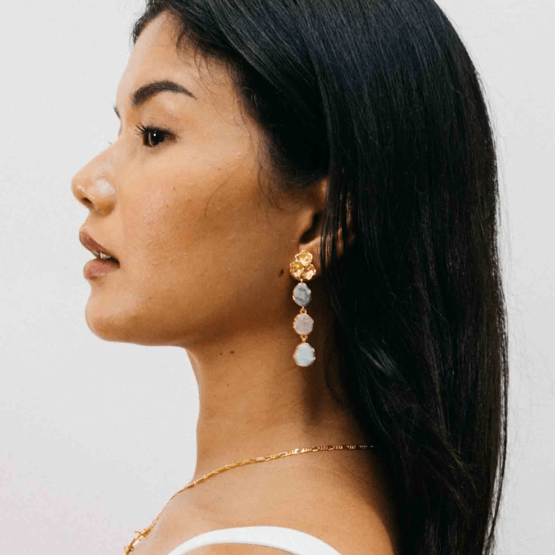Leila Drop Earrings - Grove & Vae