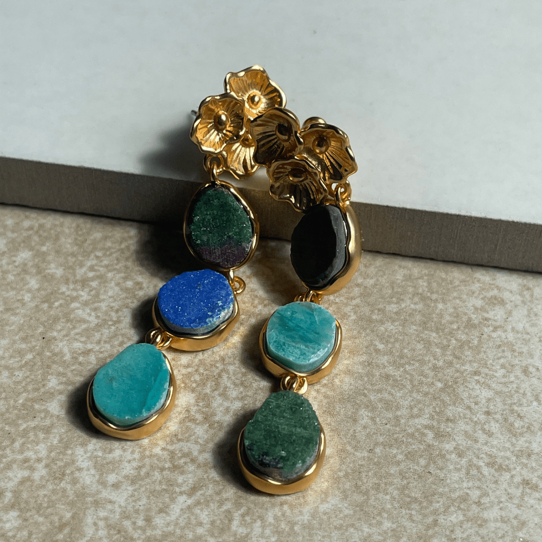 Leila Drop Earrings - Grove & Vae