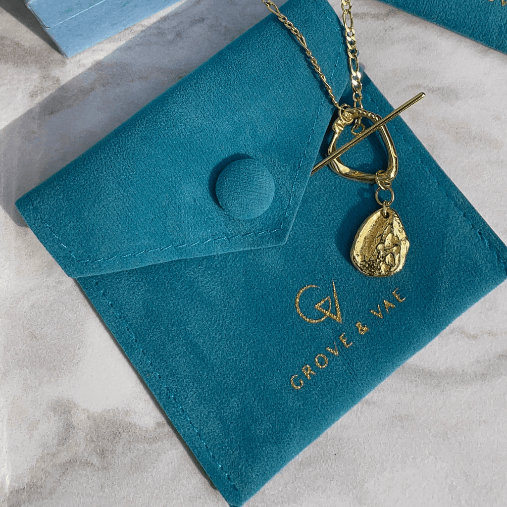 Signature Velvet Jewellery Pouch - Grove & Vae