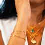 Verona Charm & Signature Mini Bracelet Set - Grove & Vae