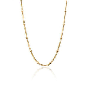 Gold Bead Chain Necklace - Grove & Vae
