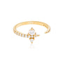 Marcie Open Pave Ring - Grove & Vae